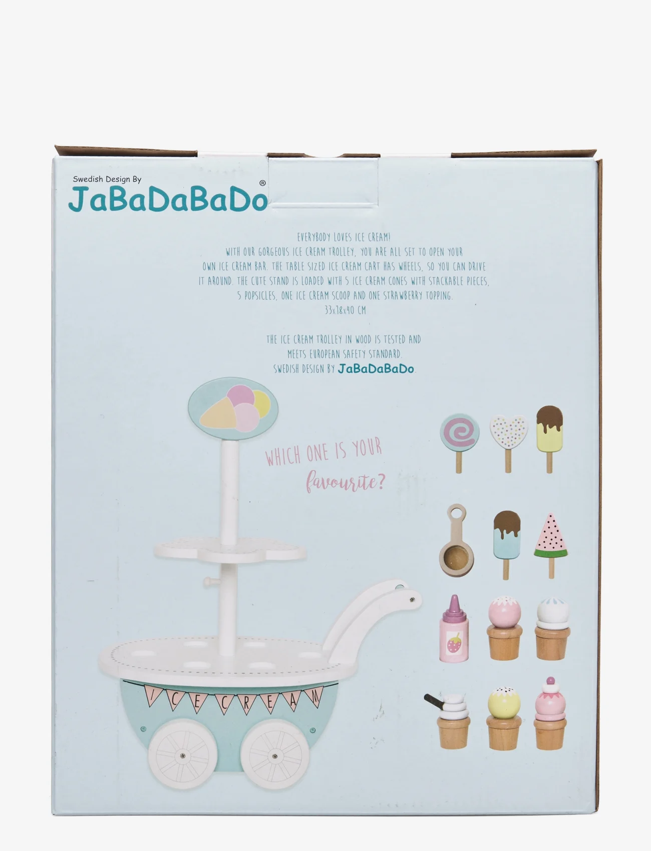 JaBaDaBaDo - Glassvagn - Žaislinis maistas ir tortai - multi colour - 1