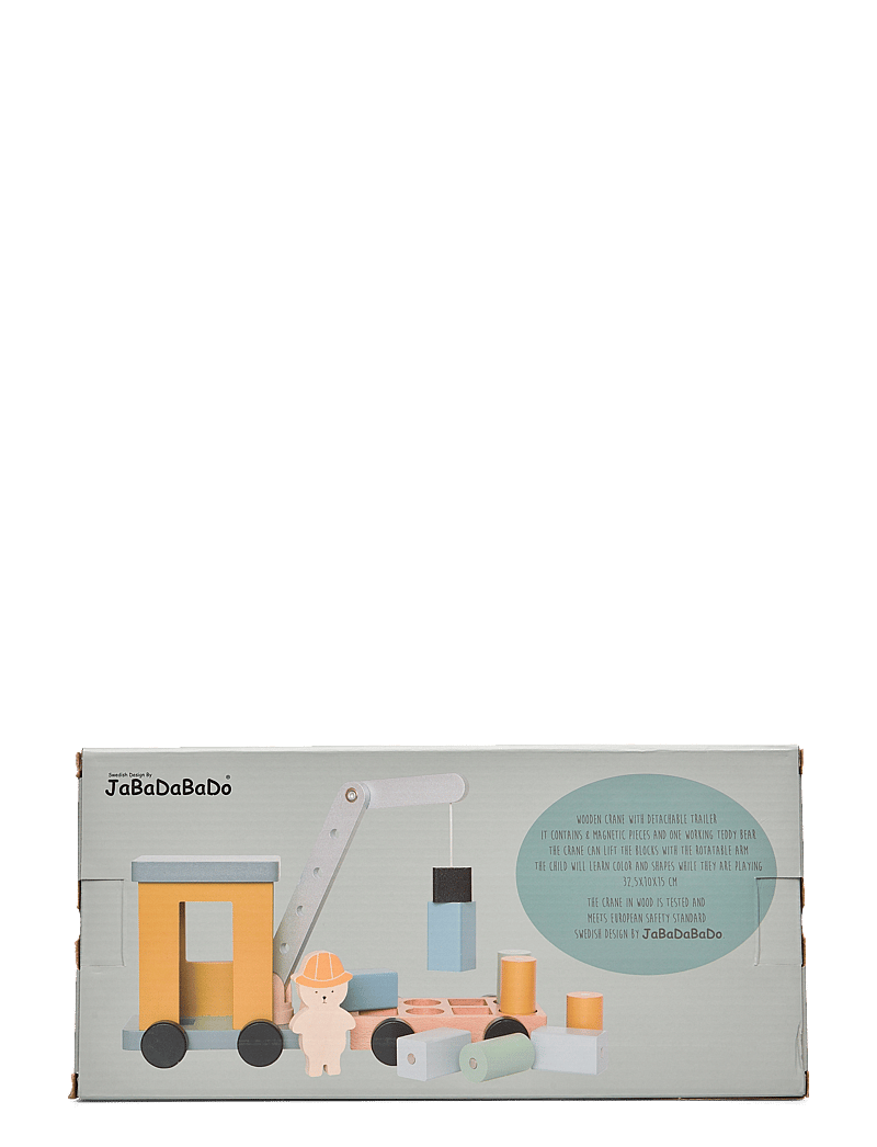 JaBaDaBaDo - Kranbil m magnet - ehitusautod - multi colour - 2