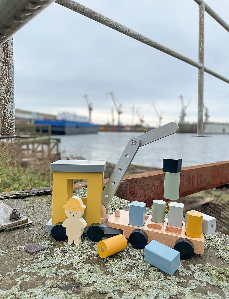 JaBaDaBaDo - Kranbil m magnet - ehitusautod - multi colour - 0