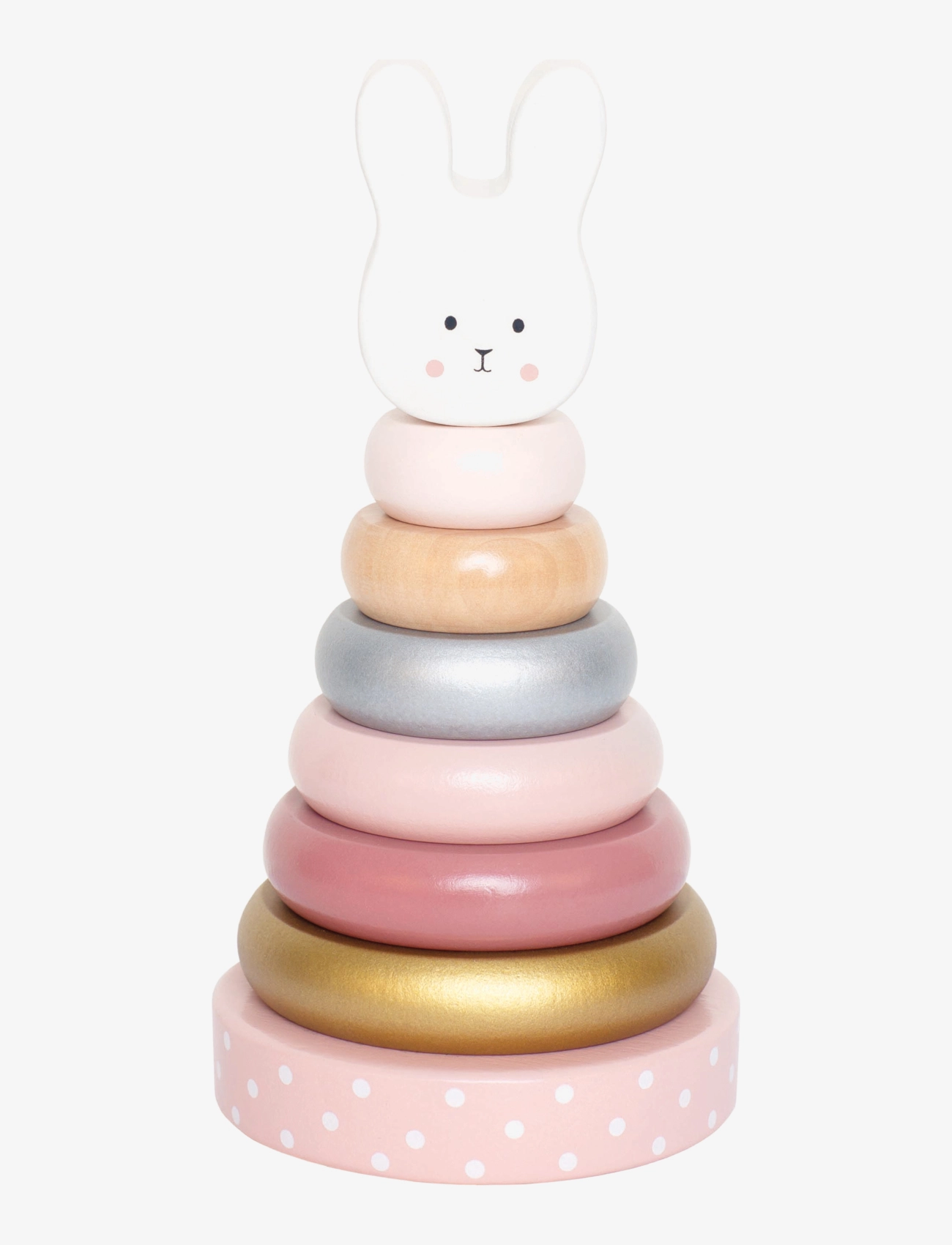 JaBaDaBaDo - Stapelleksak bunny - multi colour - 1