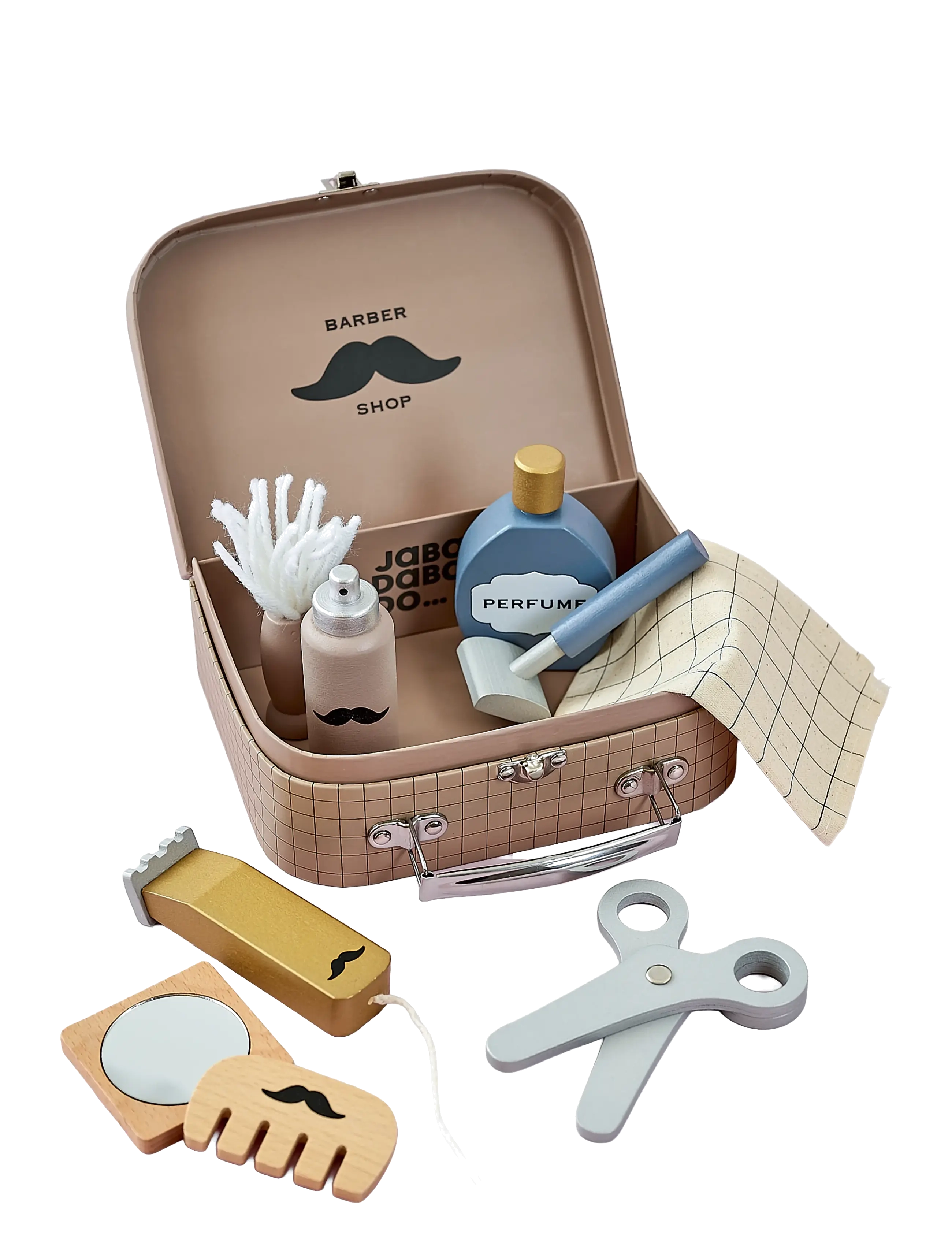JaBaDaBaDo Barber bag - Rollimängud - BROWN / brown