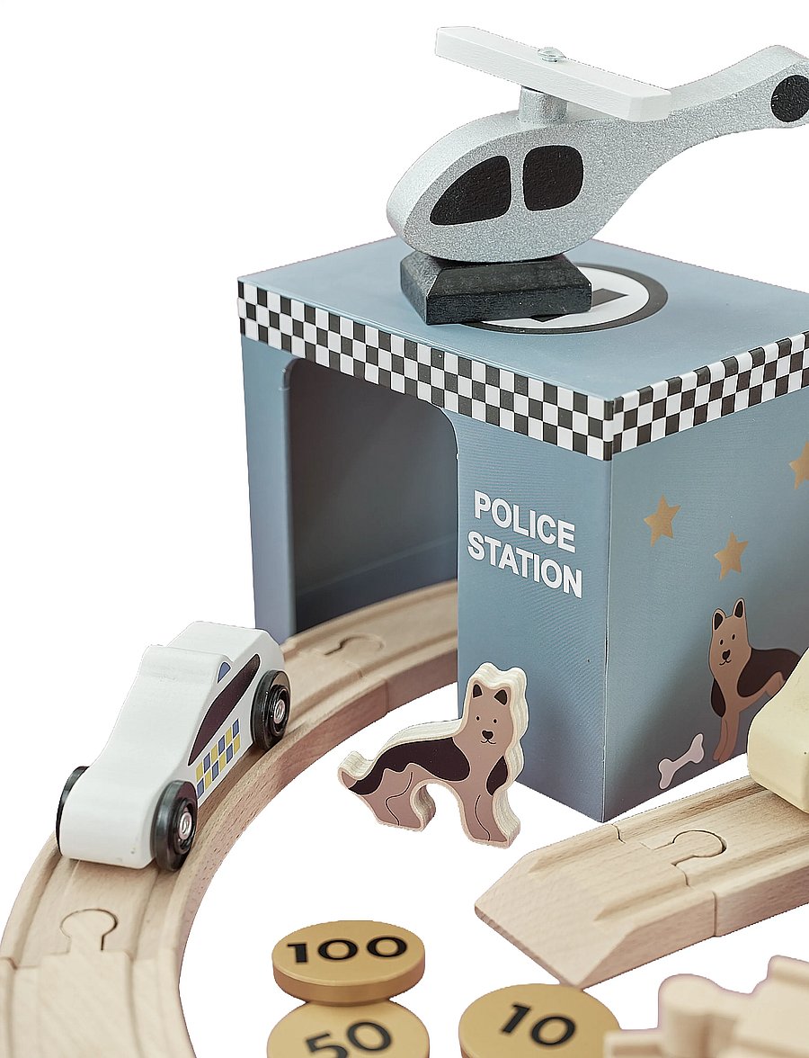 JaBaDaBaDo - Train set rescue vehicles - tåg - multi coloured - 2