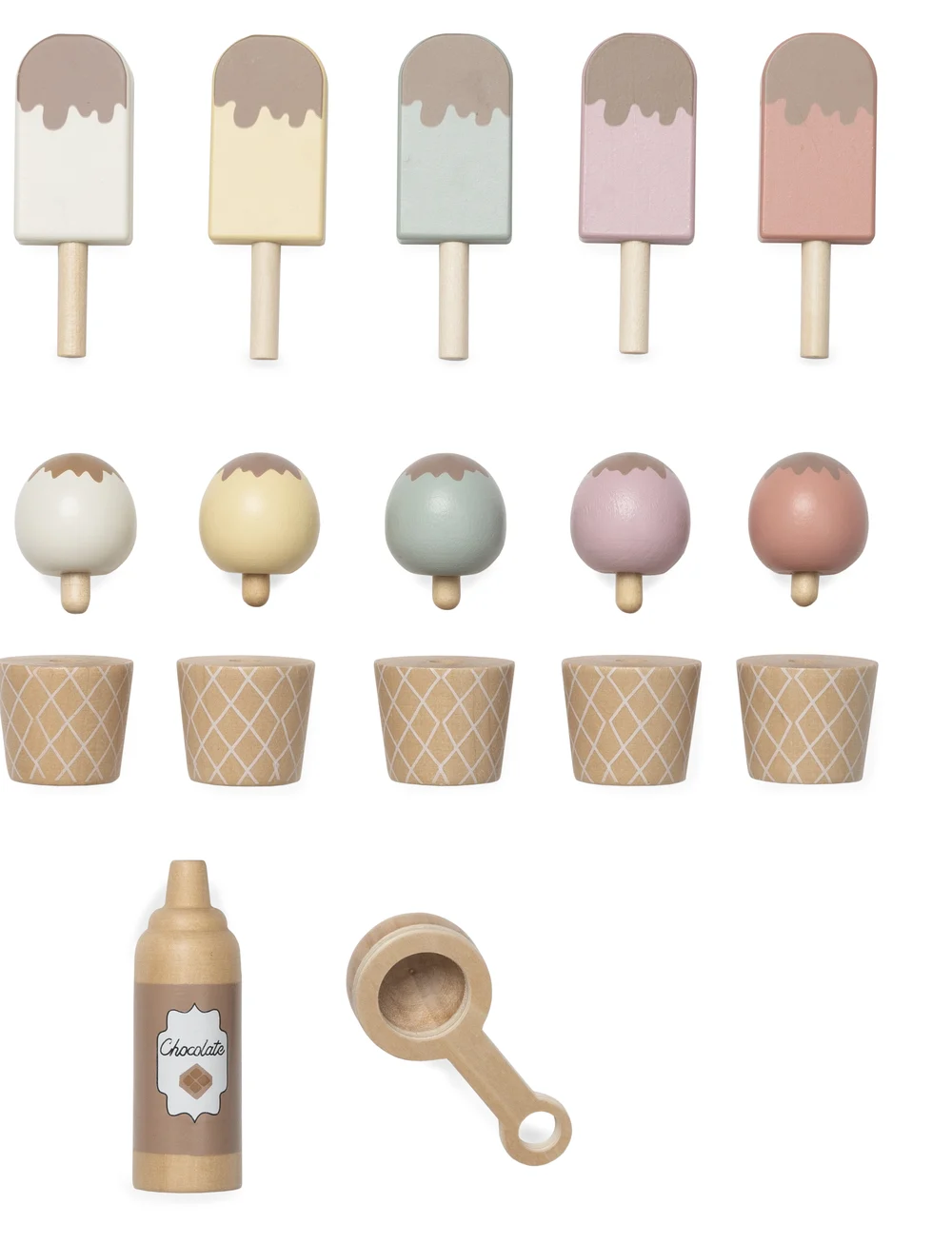 JaBaDaBaDo - Glassvagn randig - zubehör für spielzeugküchen - multi coloured - 1