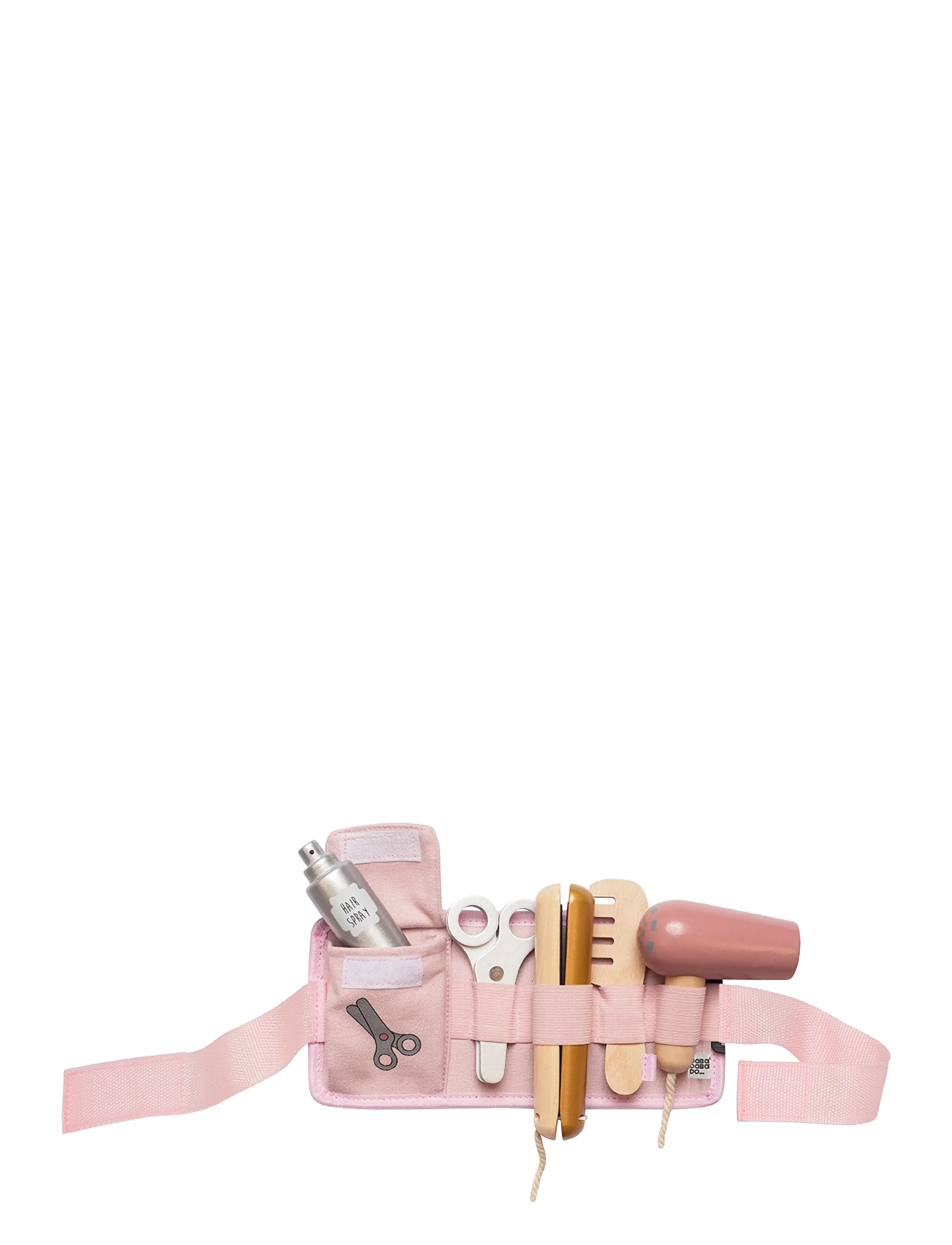 JaBaDaBaDo Hairdresser Belt, One Size, Role Play, Rosa - Toy Tools, Kinder