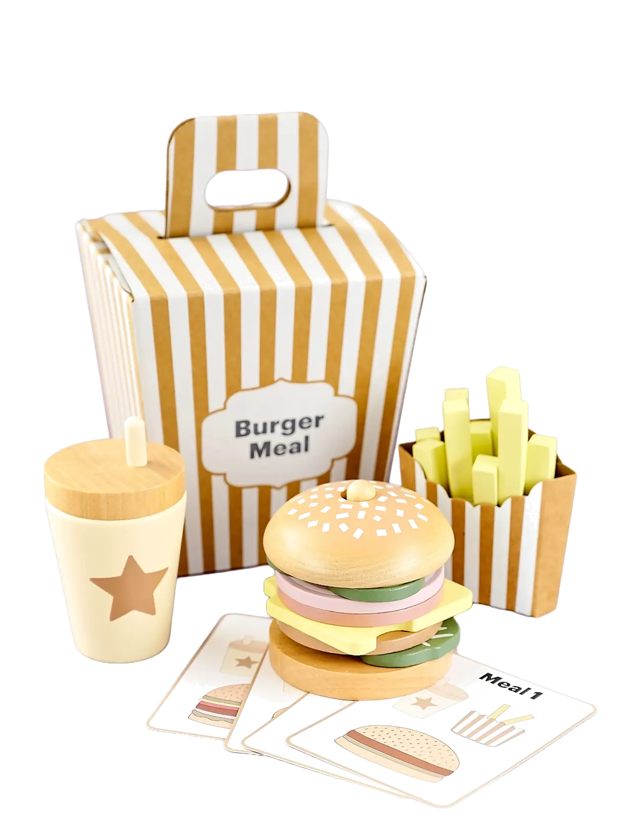 JaBaDaBaDo - Stacking Burger - Rotaļlietu