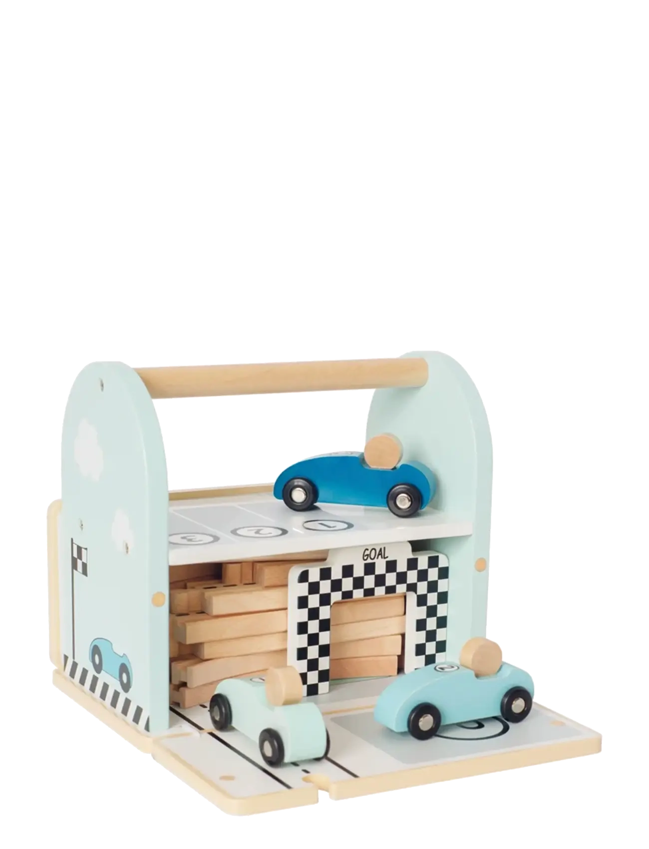JaBaDaBaDo Car racing - Jabadabado - MULTI / blue