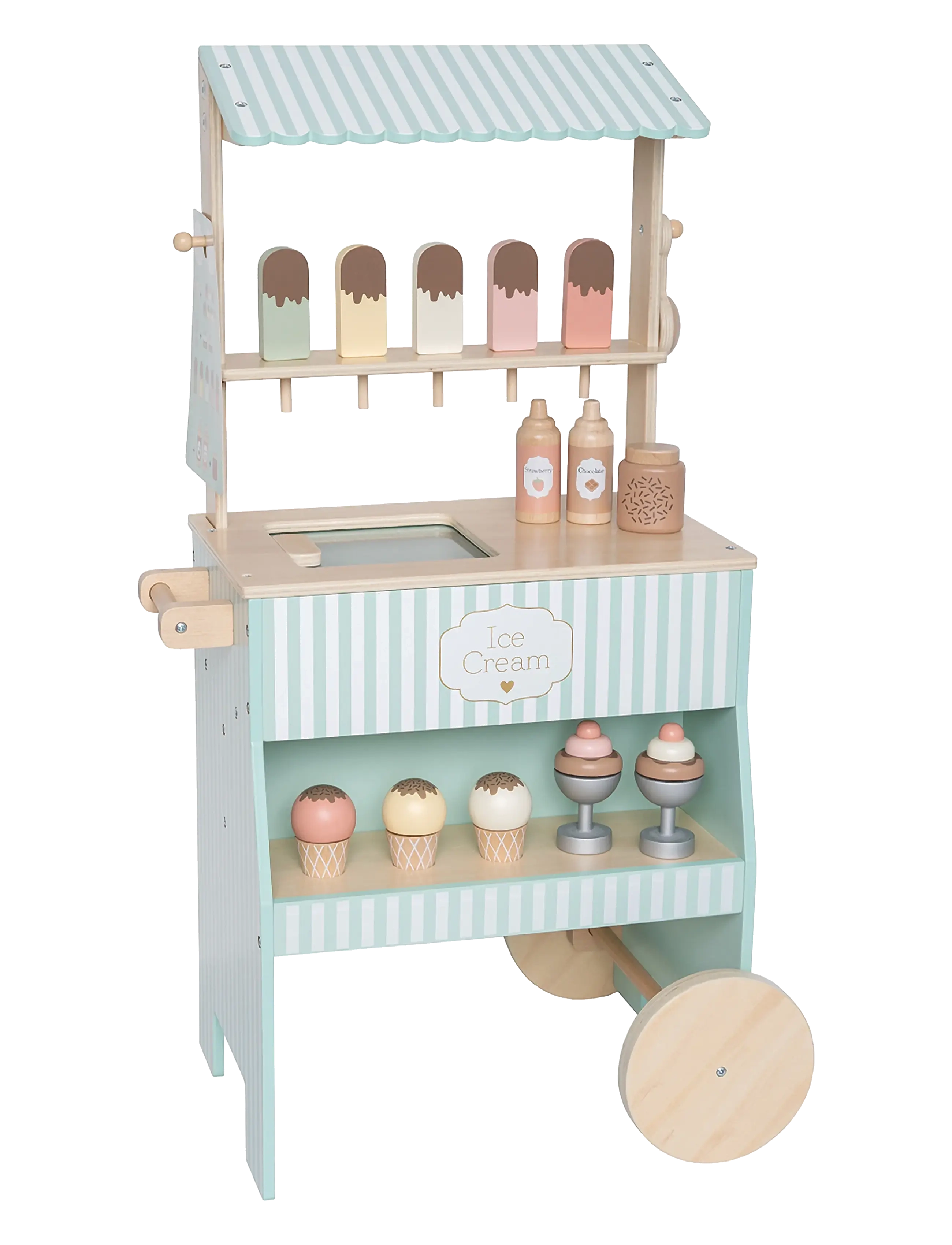 JaBaDaBaDo Ice cream shop stripes - Jabadabado - MULTI / blue
