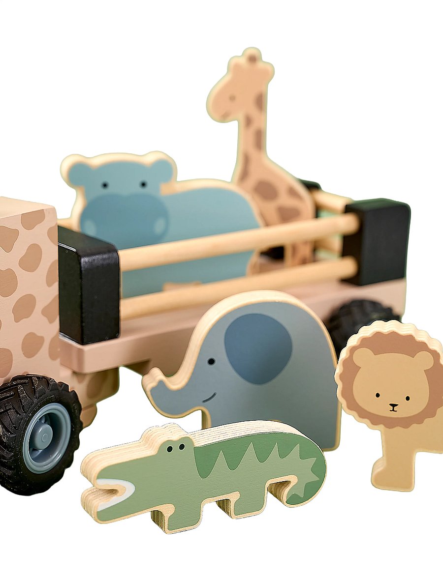 JaBaDaBaDo - Truck safari - multi coloured - 3