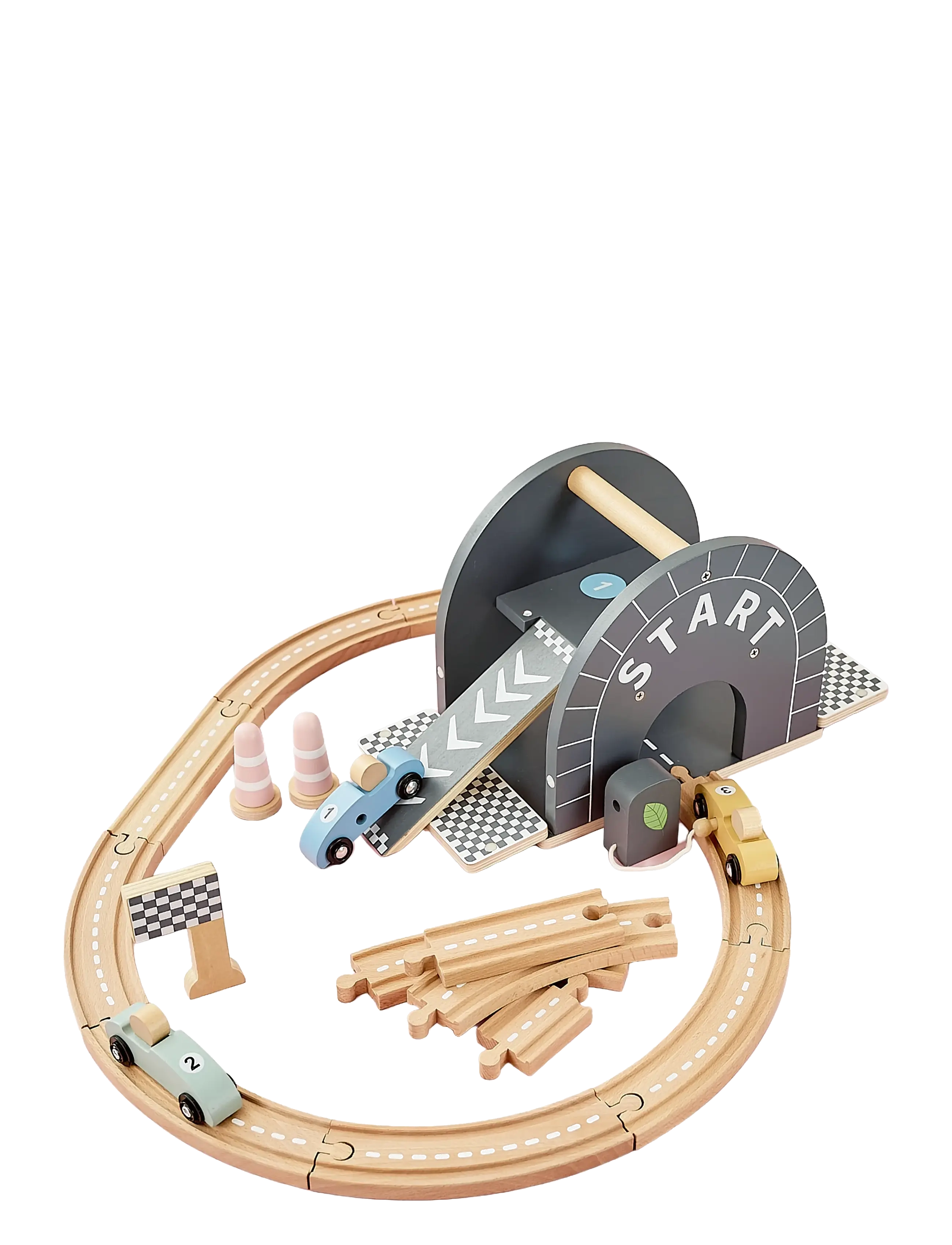 JaBaDaBaDo Car racing - Leksaker - MULTI COLOURED / beige