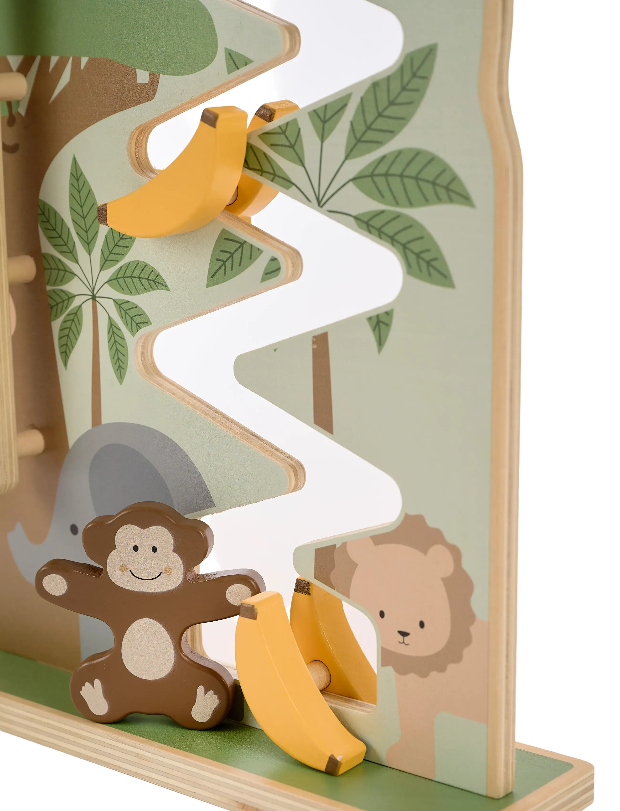 JaBaDaBaDo - Monkey & Banana roller - motoriklegetøj - multi coloured - 2