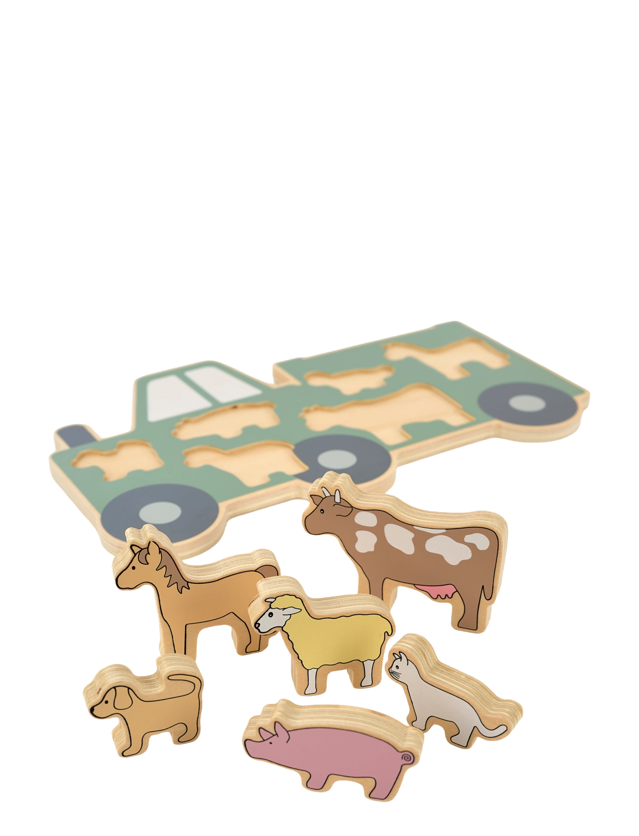 JaBaDaBaDo - Farm Puzzle - træpuslespil - multi coloured - 2