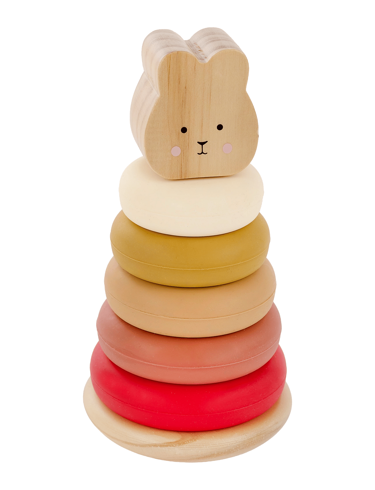 JaBaDaBaDo - Stacking Toy Bunny Silicone