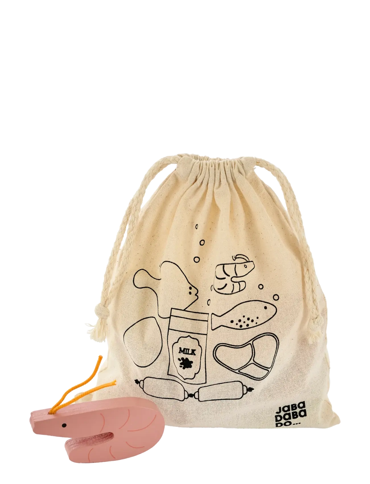 JaBaDaBaDo - Wooden Food In Bag