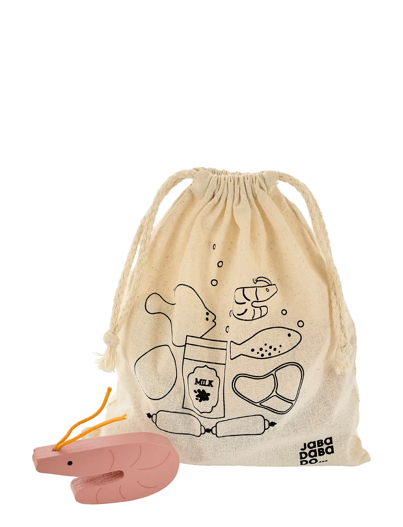 JaBaDaBaDo - Wooden Food In Bag
