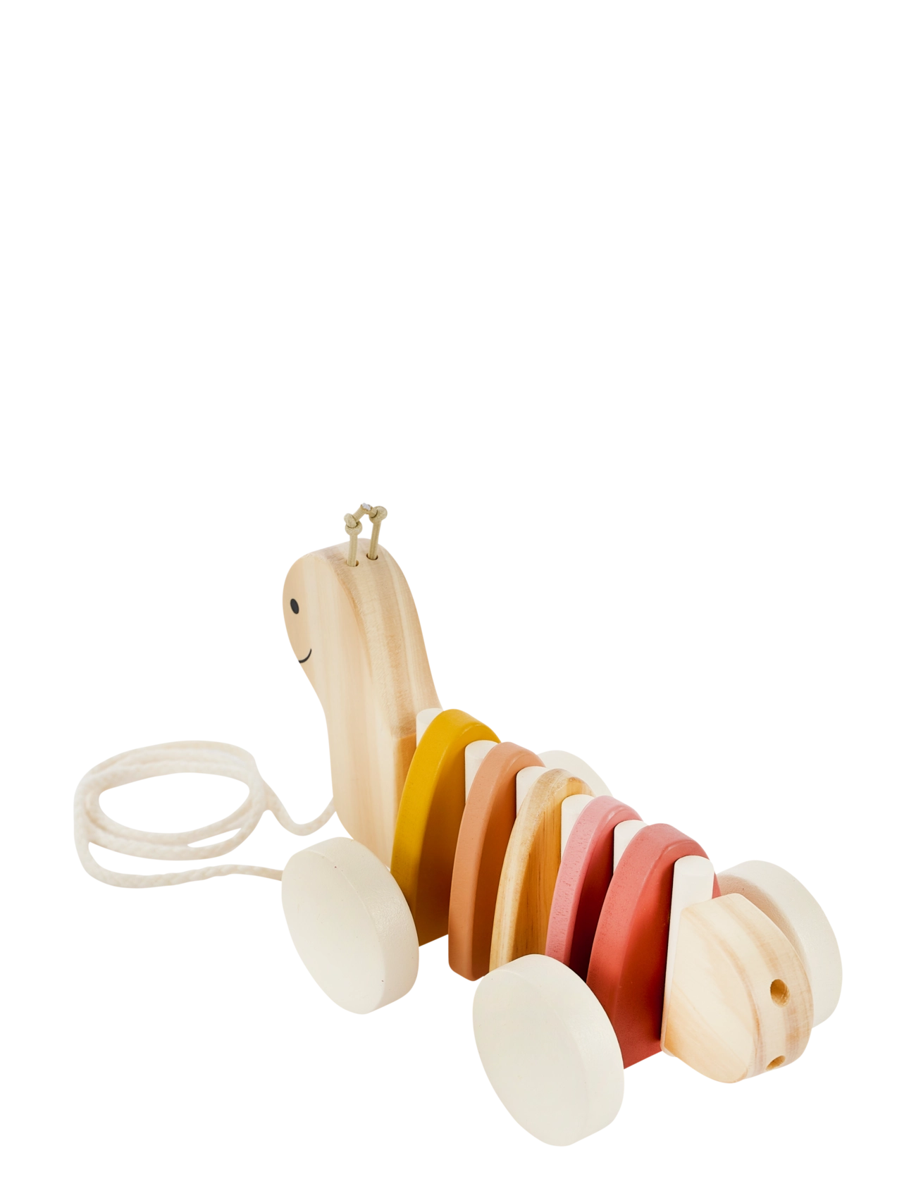 JaBaDaBaDo - Pull snail - pull along toys - multi coloured - 3