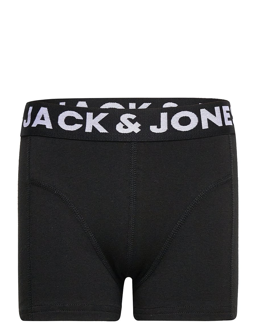 Jack & Jones - SENSE TRUNKS 3-PACK NOOS JNR - apatinės kelnaitės - black - 5