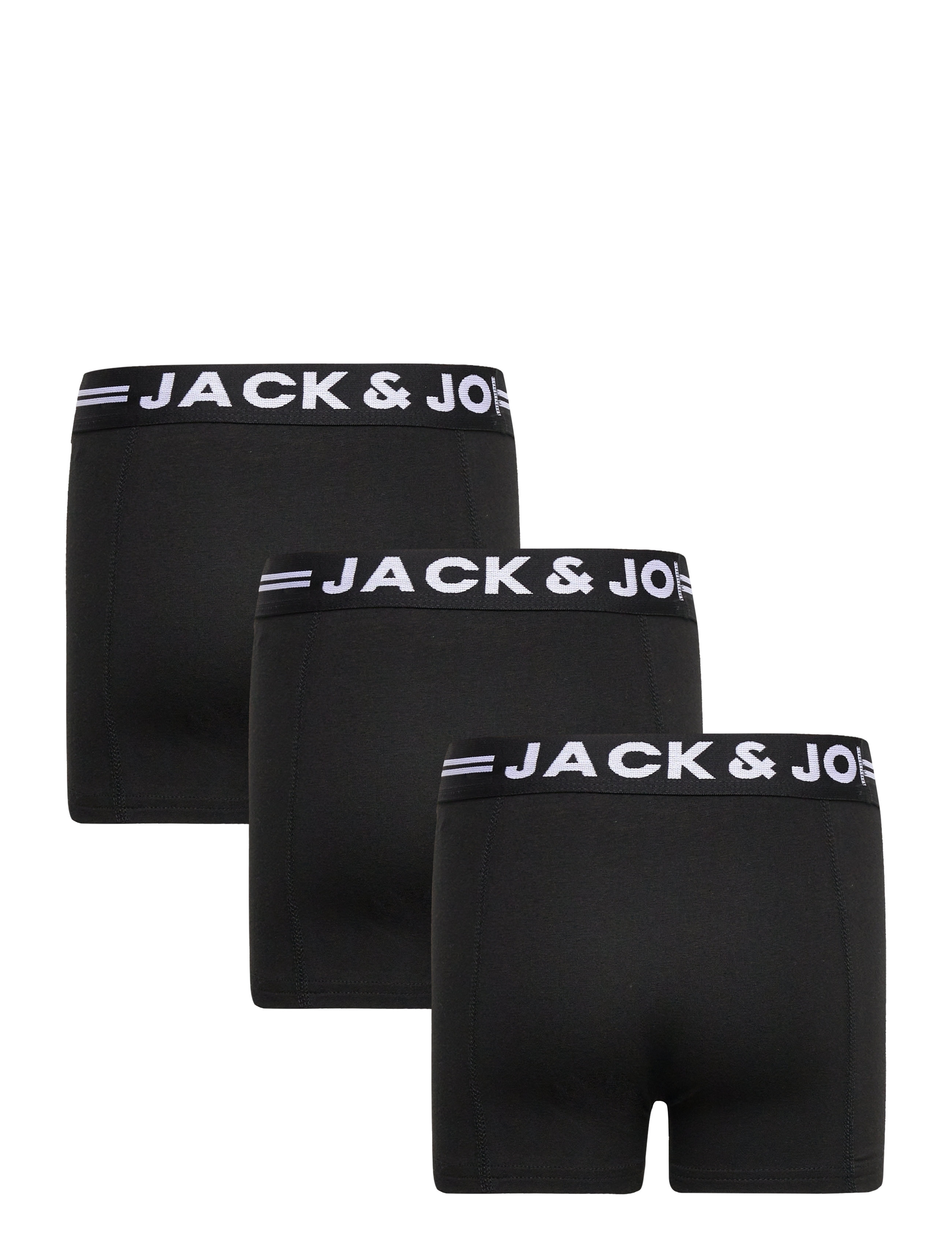 Jack & Jones - SENSE TRUNKS 3-PACK NOOS JNR - unterteile - black - 4