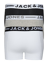 Jack & Jones - SENSE TRUNKS 3-PACK NOOS JNR - underbukser - light grey melange - 4