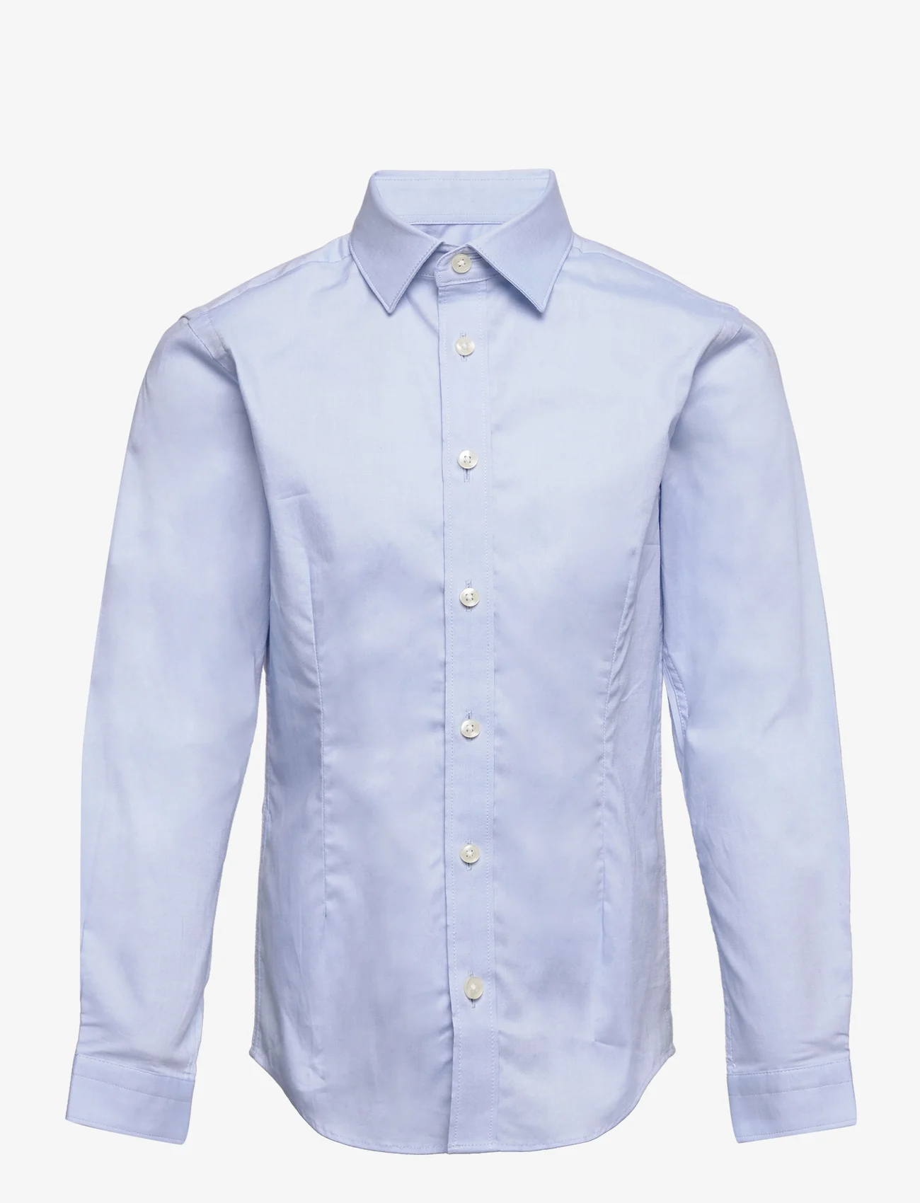 Jack & Jones - JPRPARMA SHIRT L/S NOOS JNR - langermede skjorter - cashmere blue - 0