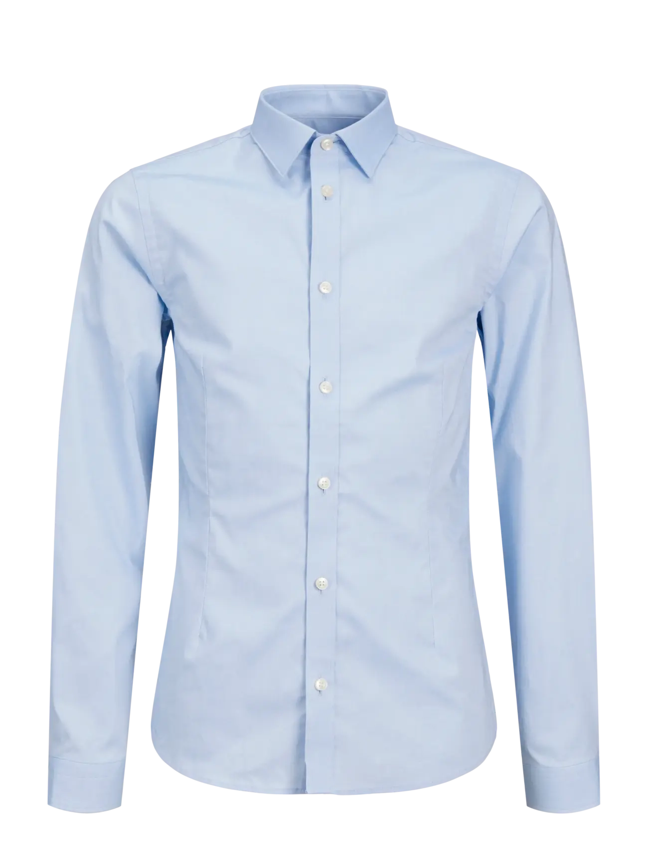 JPRPARMA SHIRT L/S NOOS JNR - CASHMERE BLUE