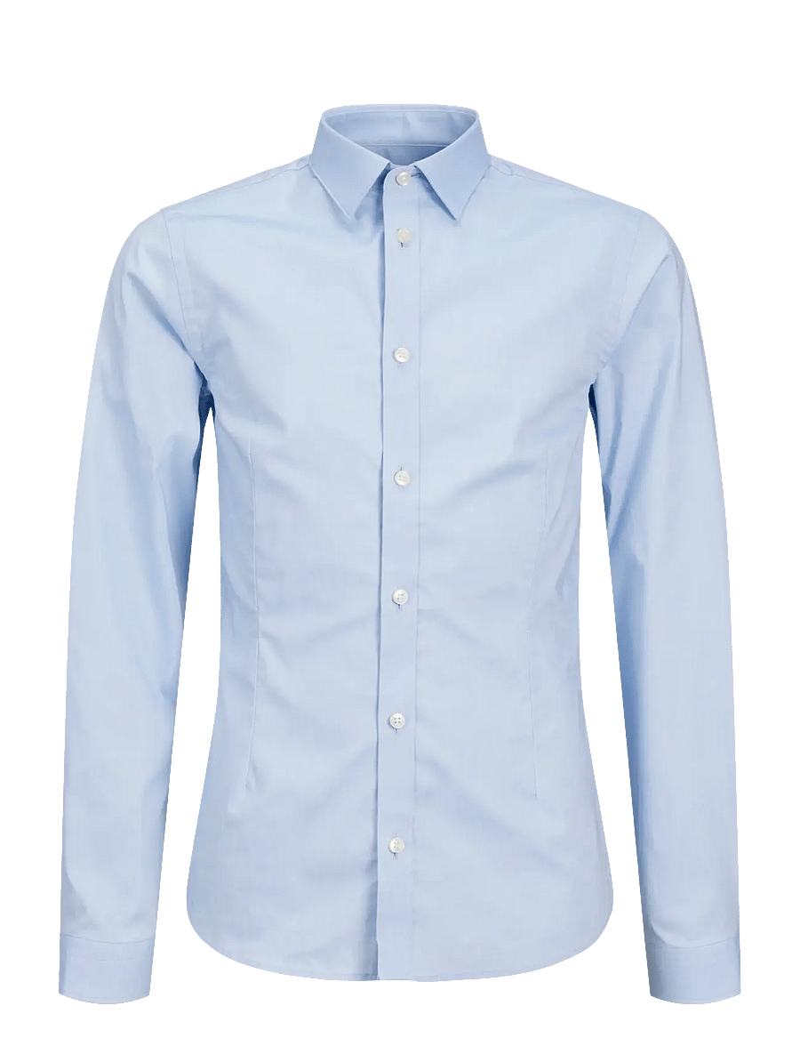 Jack & Jones - JPRPARMA SHIRT L/S NOOS JNR - langærmede skjorter - cashmere blue - 1