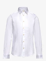 Jack & Jones - JPRPARMA SHIRT L/S NOOS JNR - long-sleeved shirts - white - 0