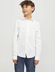 Jack & Jones - JPRPARMA SHIRT L/S NOOS JNR - långärmade skjortor - white - 3
