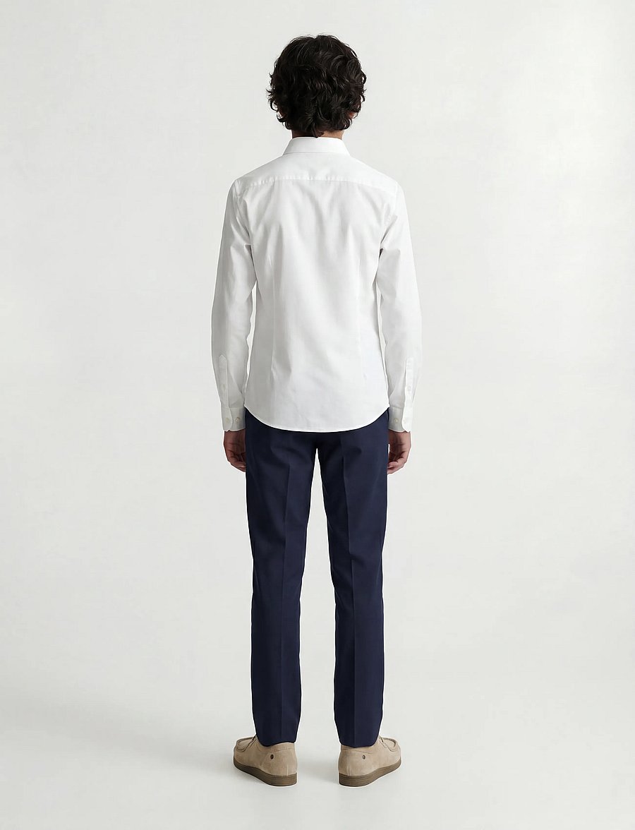 Jack & Jones - JPRPARMA SHIRT L/S NOOS JNR - overhemden met lange mouwen - white - 3