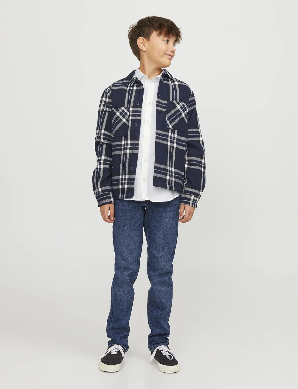 Jack & Jones - JPRPARMA SHIRT L/S NOOS JNR - koszule z długimi rękawami - white - 4