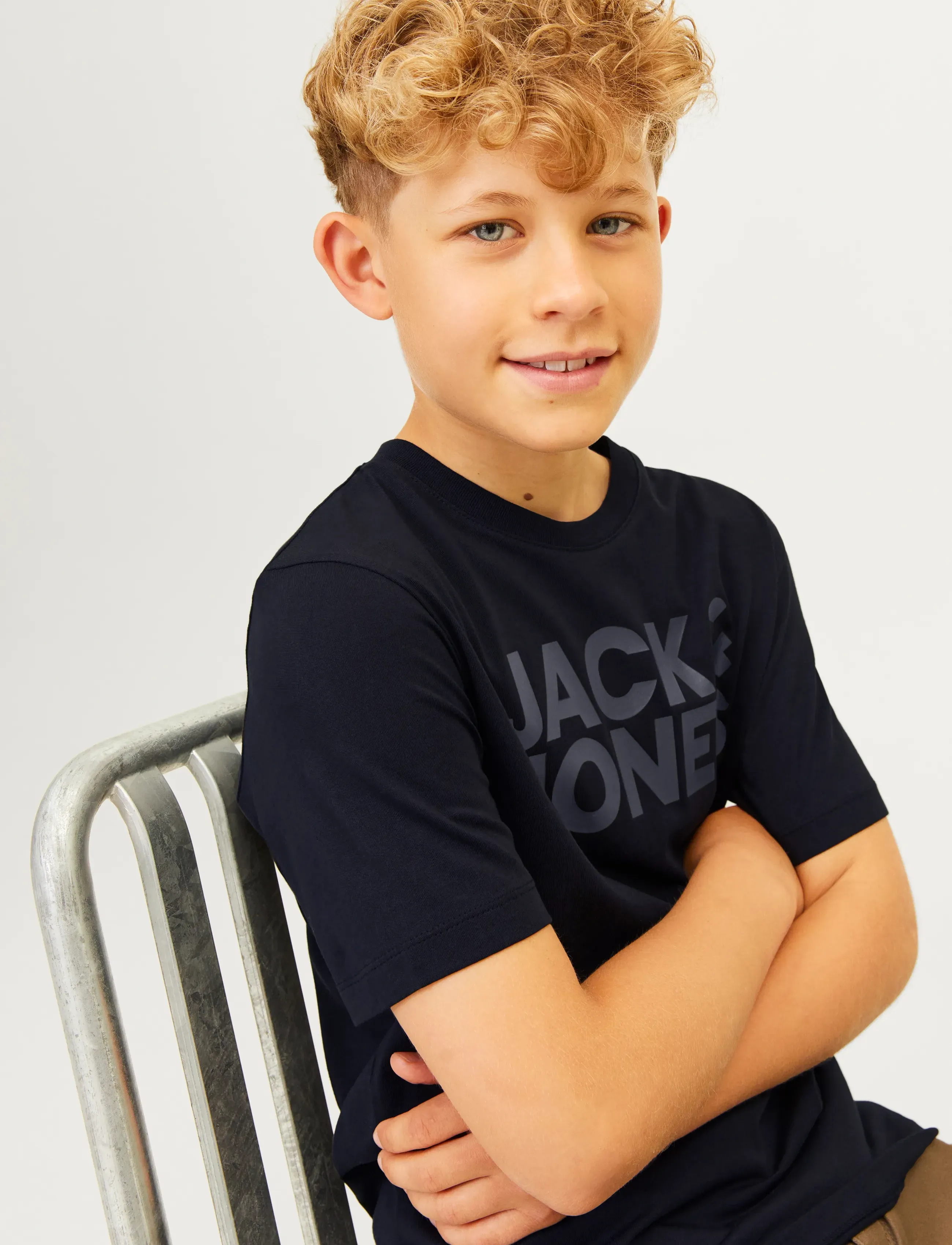 Jack & Jones - JJECORP LOGO TEE SS O-NECK NOOS JNR - marškinėliai trumpomis rankovėmis - black - 3