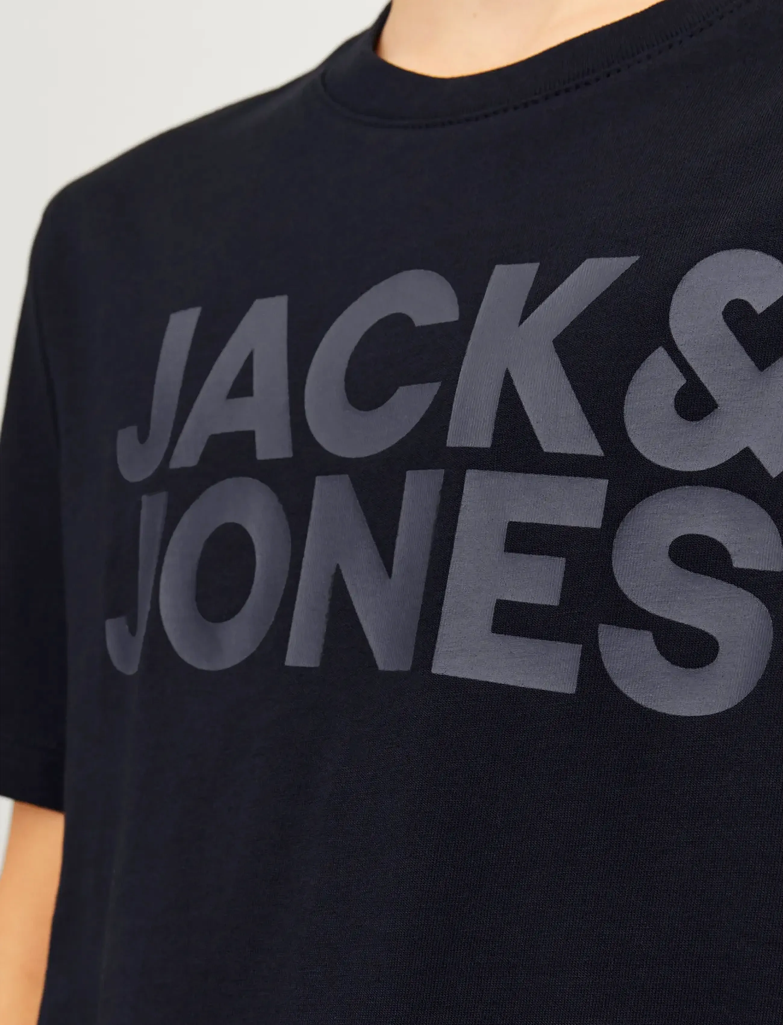 Jack & Jones - JJECORP LOGO TEE SS O-NECK NOOS JNR - marškinėliai trumpomis rankovėmis - black - 5