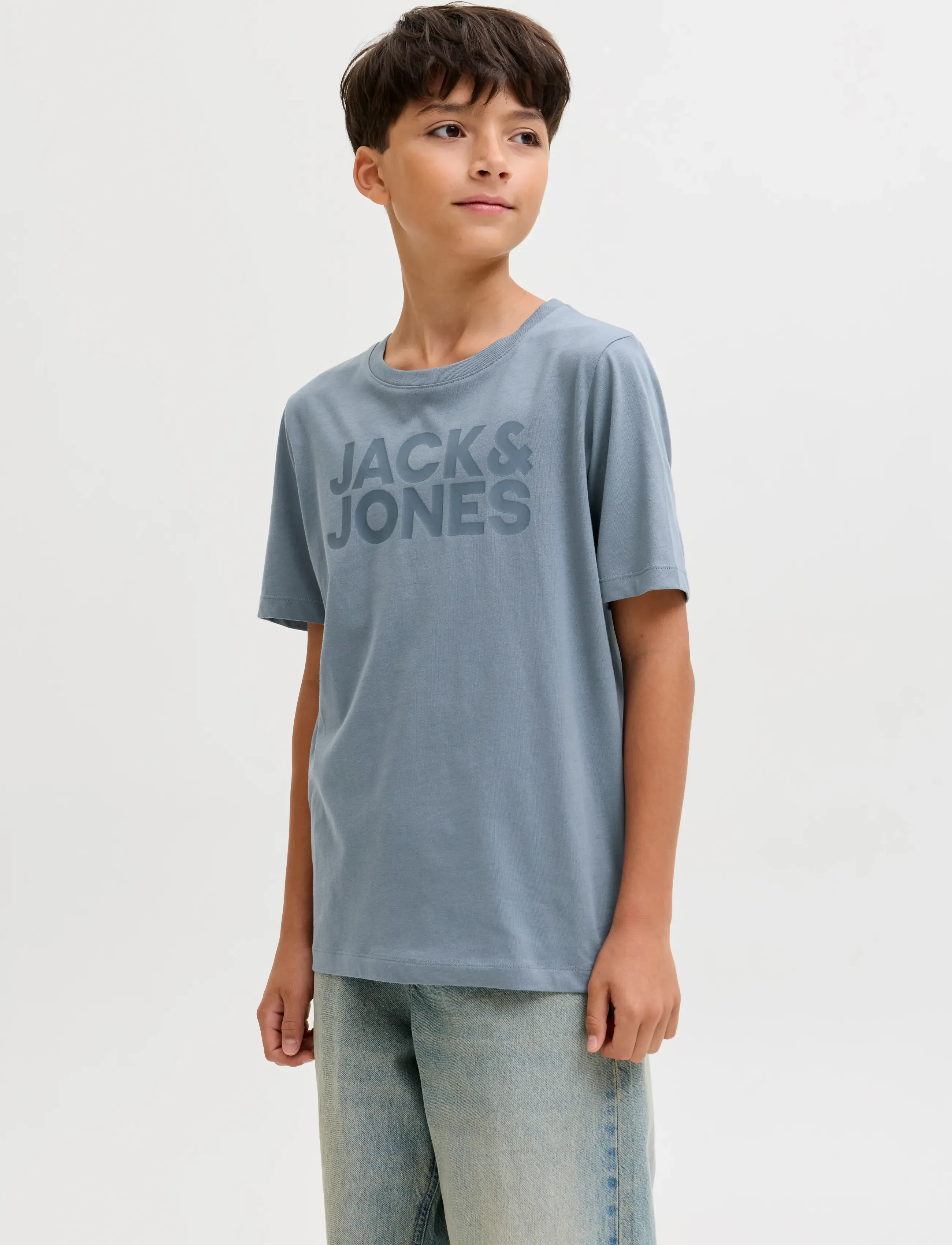 Jack & Jones JJECORP LOGO TEE SS O-NECK NOOS JNR - Kortærmede T-shirts - BLUE MIRAGE / blue