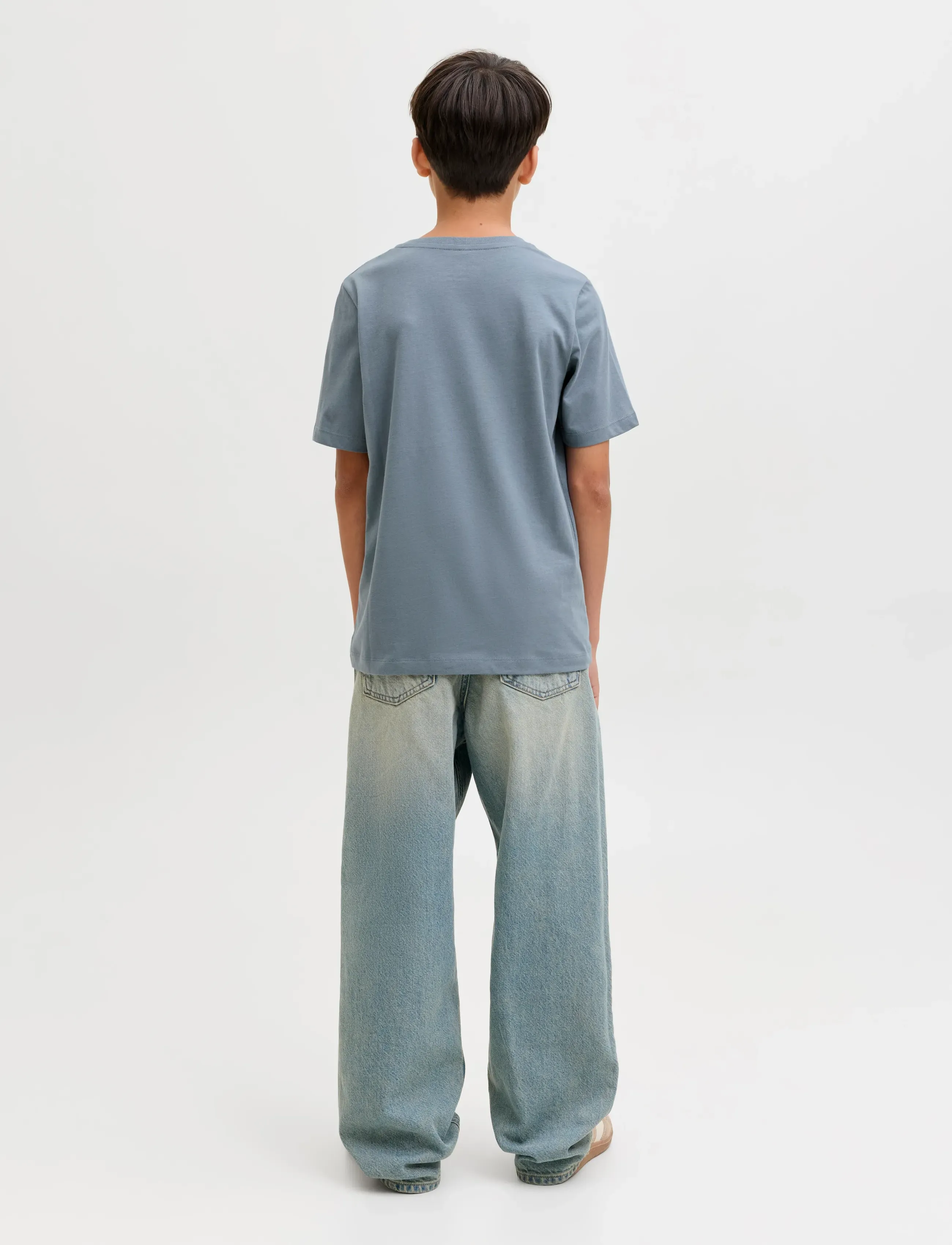 Jack & Jones - JJECORP LOGO TEE SS O-NECK NOOS JNR - kortærmede t-shirts - blue mirage - 2