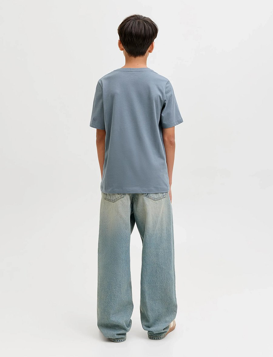 Jack & Jones - JJECORP LOGO TEE SS O-NECK NOOS JNR - kurzärmelige - blue mirage - 2