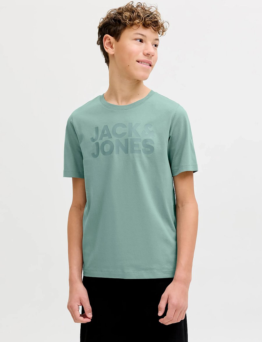 Jack & Jones - JJECORP LOGO TEE SS O-NECK NOOS JNR - kurzärmelige - mineral blue - 0