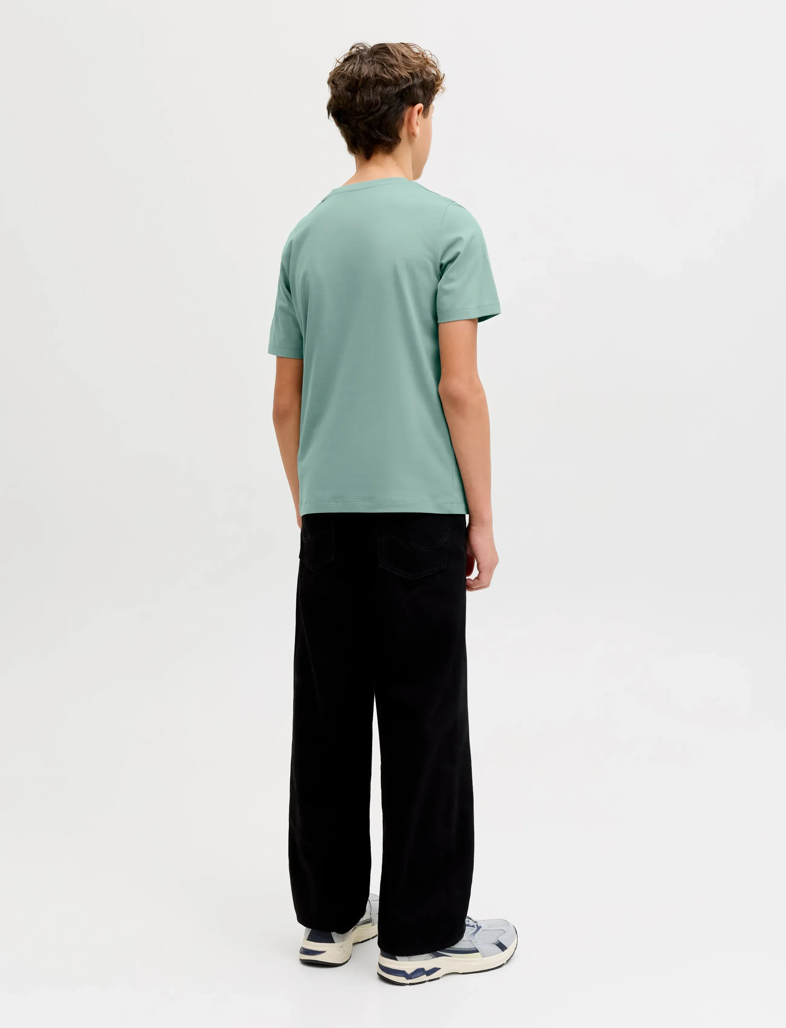Jack & Jones - JJECORP LOGO TEE SS O-NECK NOOS JNR - kortærmede t-shirts - mineral blue - 3