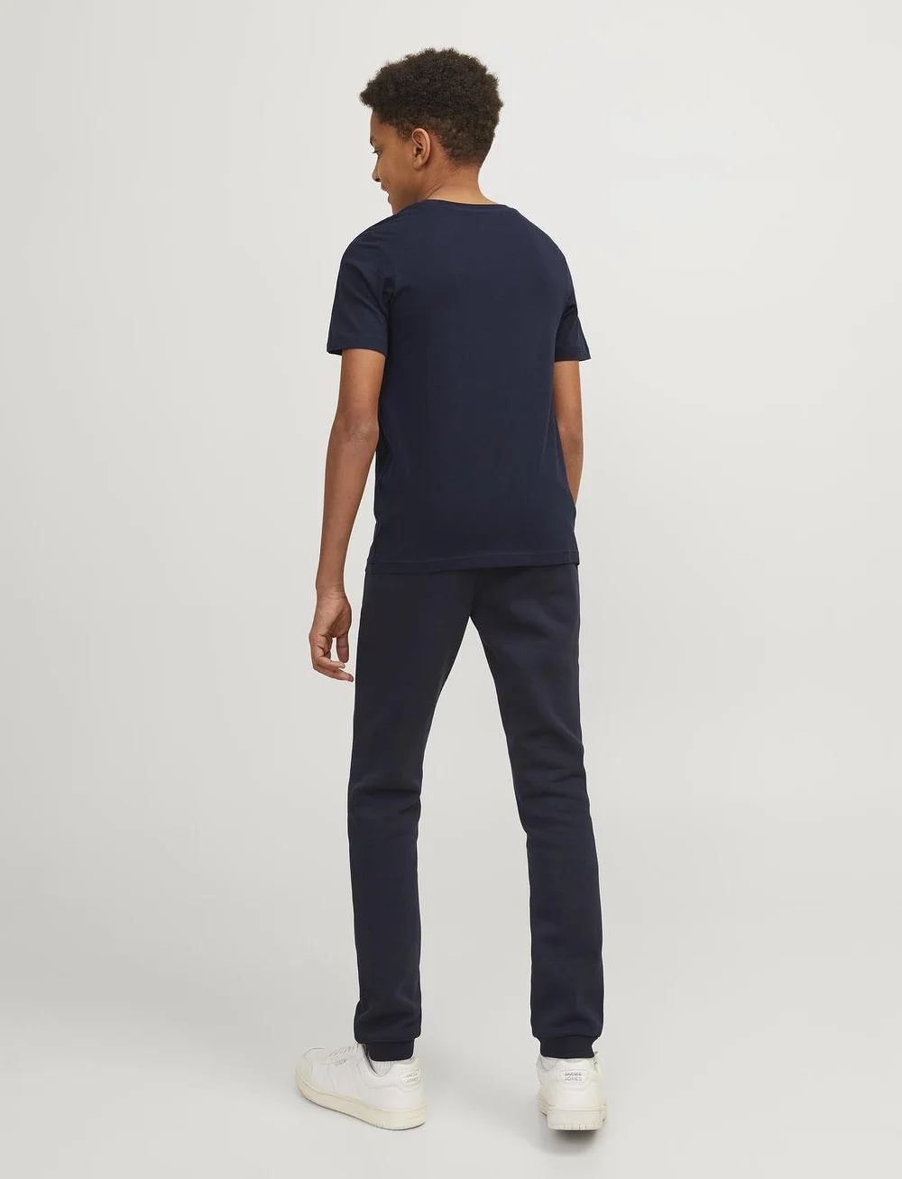 Jack & Jones - JJECORP LOGO TEE SS O-NECK NOOS JNR - kurzärmelige - navy blazer - 4