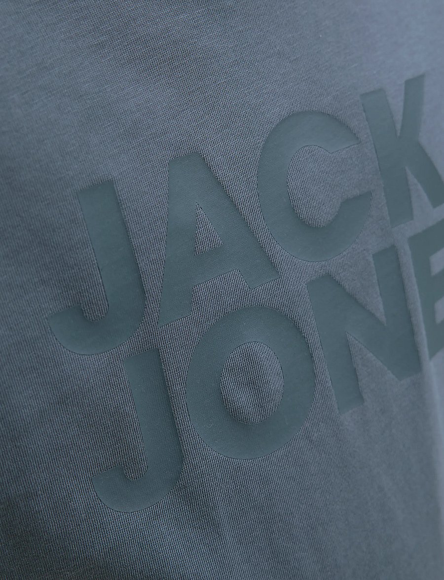 Jack & Jones - JJECORP LOGO TEE SS O-NECK NOOS JNR - kurzärmelige - stormy weather - 4