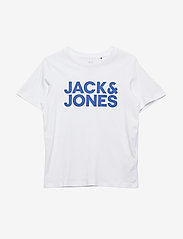 Jack & Jones - JJECORP LOGO TEE SS O-NECK NOOS JNR - trumpomis rankovėmis - white - 0