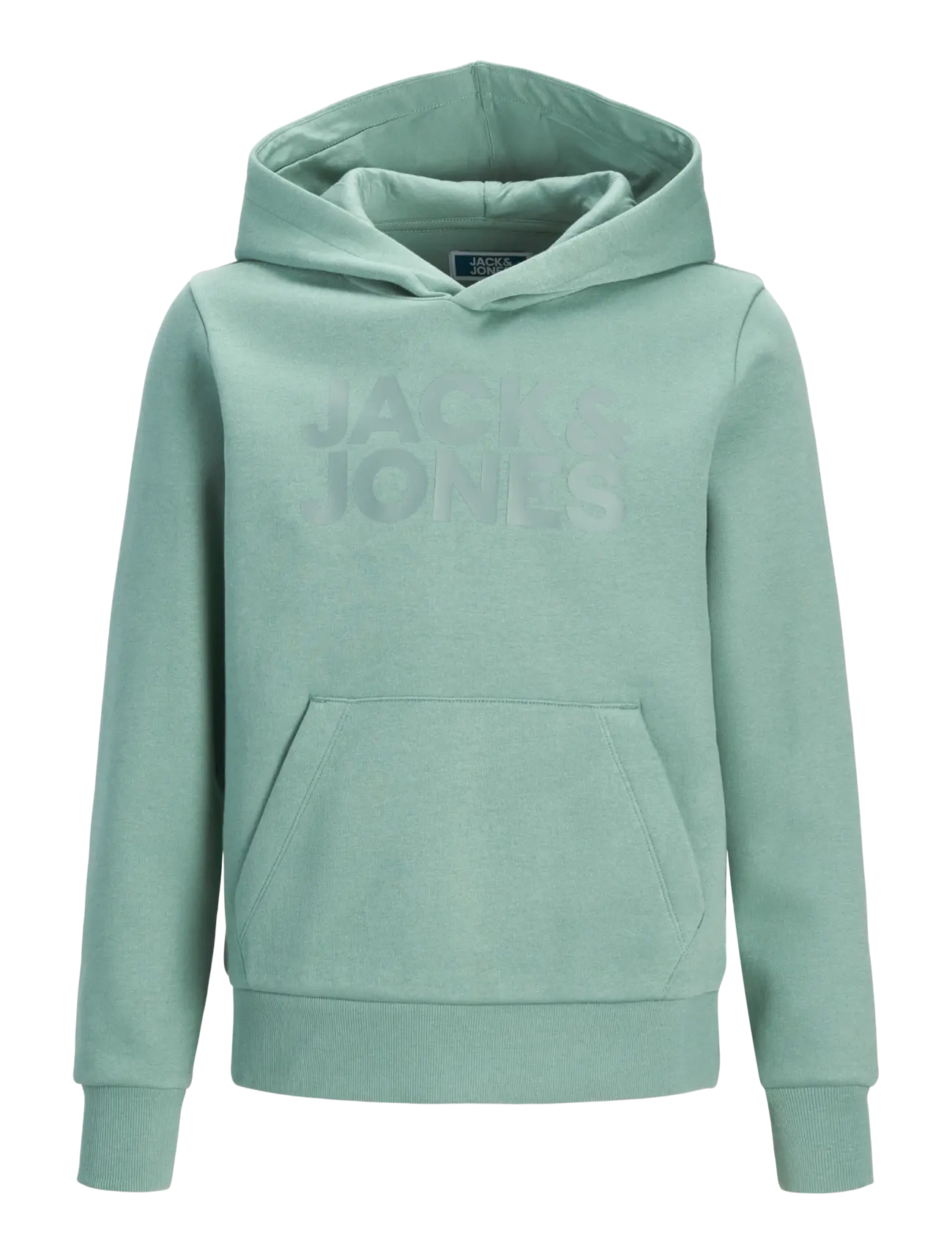 Jack & Jones JJECORP LOGO SWEAT HOOD NOOS JNR - Oberteile - MINERAL BLUE / blue