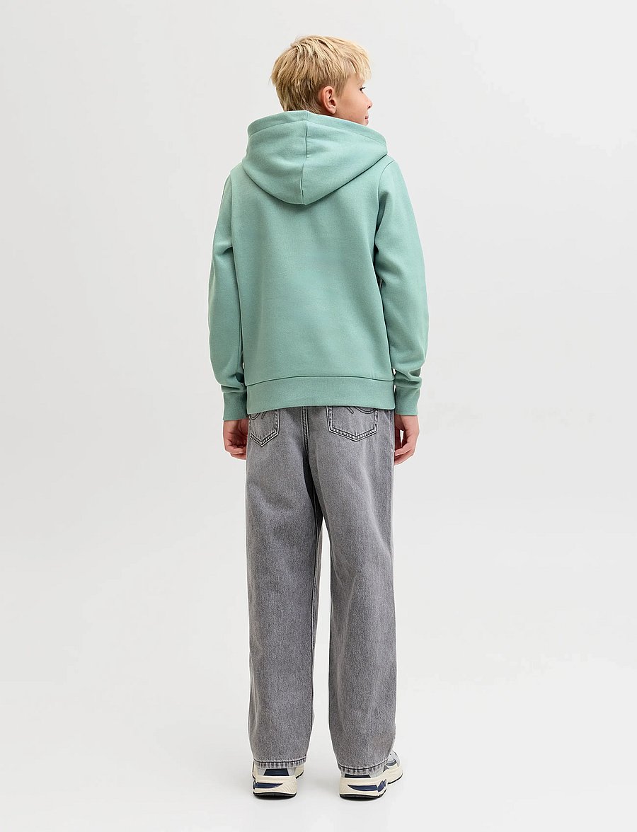 Jack & Jones - JJECORP LOGO SWEAT HOOD NOOS JNR - hættetrøjer - mineral blue - 2