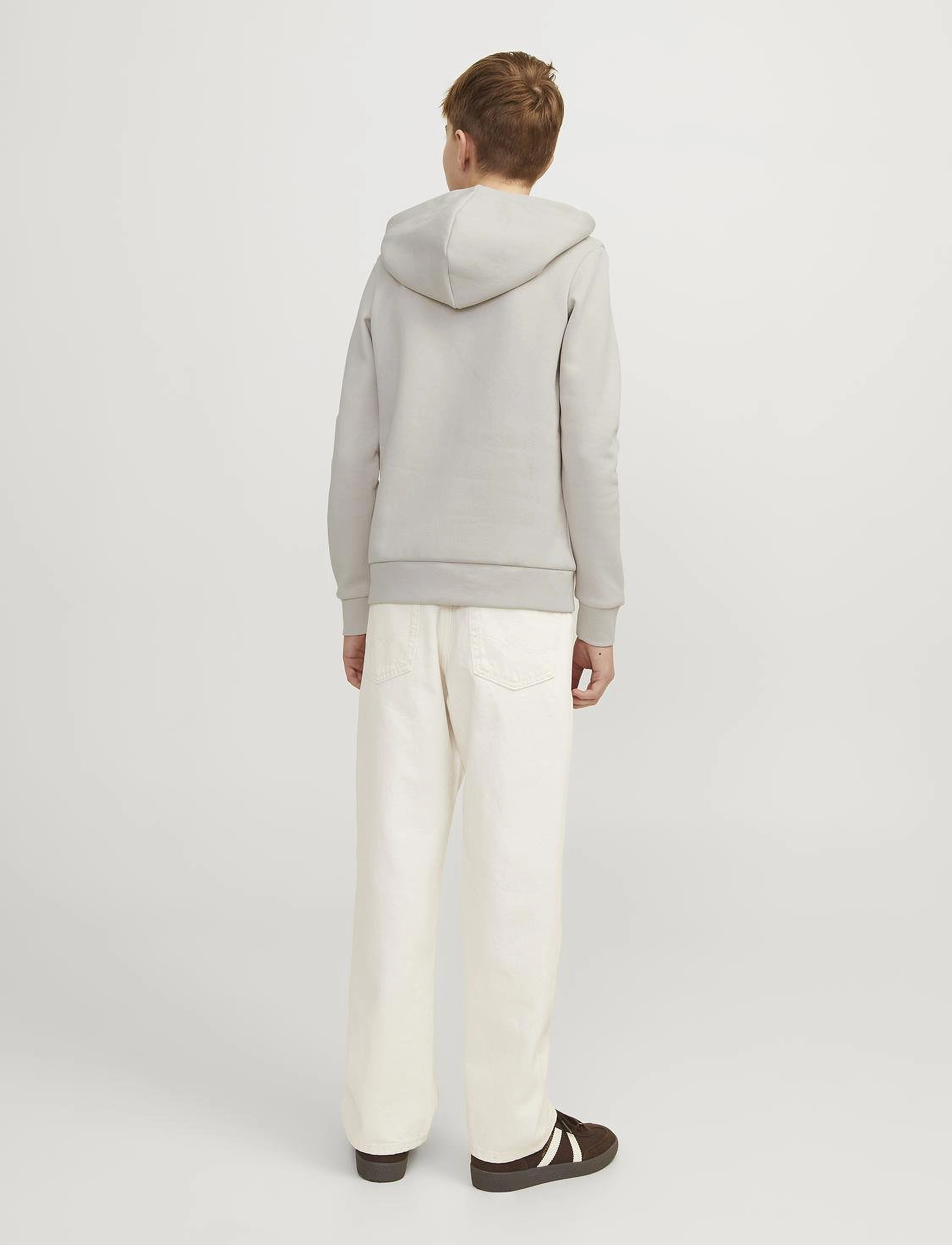 Jack & Jones - JJECORP LOGO SWEAT HOOD NOOS JNR - kapuzenpullover - moonbeam - 2