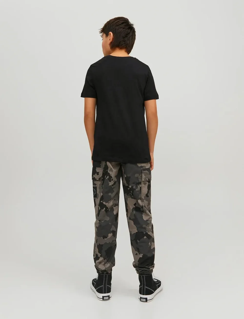 Jack & Jones - JJEORGANIC BASIC TEE SS O-NECK NOOS JNR - kurzärmelige - black - 3