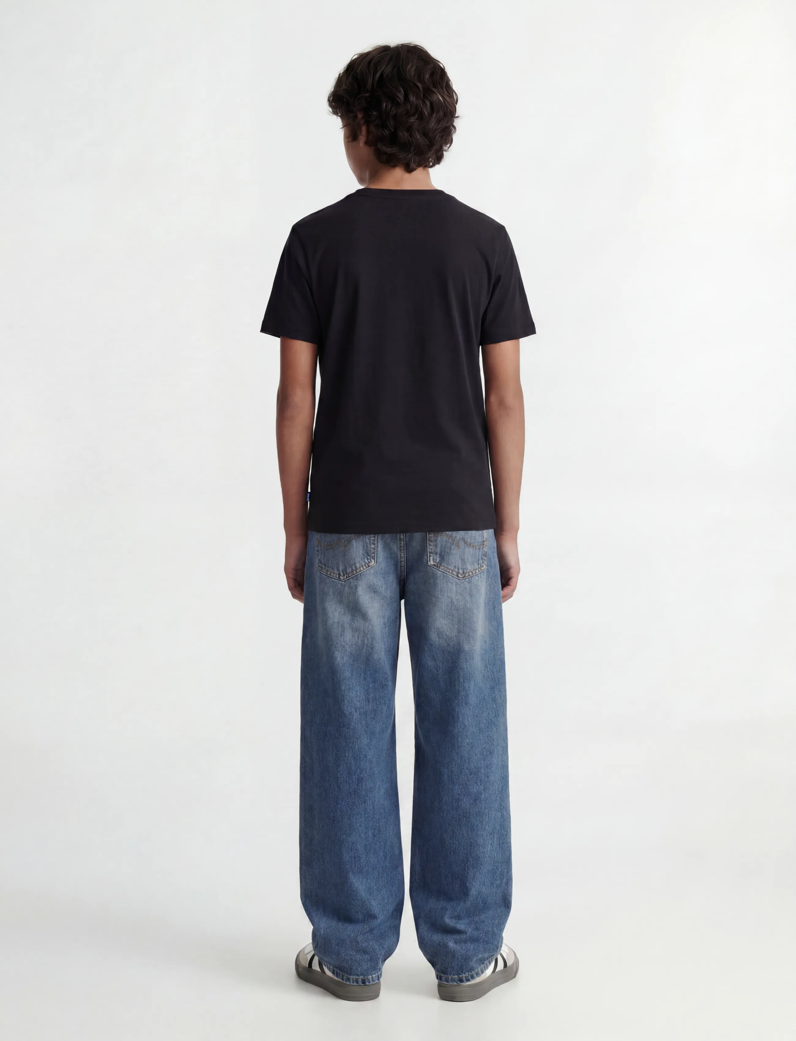 Jack & Jones - JJEORGANIC BASIC TEE SS O-NECK NOOS JNR - lühikeste varrukatega t-särgid - black - 3