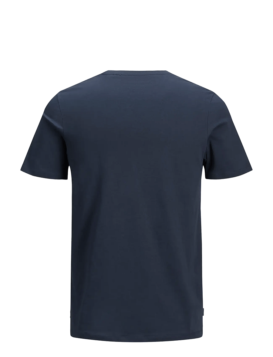 Jack & Jones - JJEORGANIC BASIC TEE SS O-NECK NOOS JNR - kortærmede t-shirts - navy blazer - 2