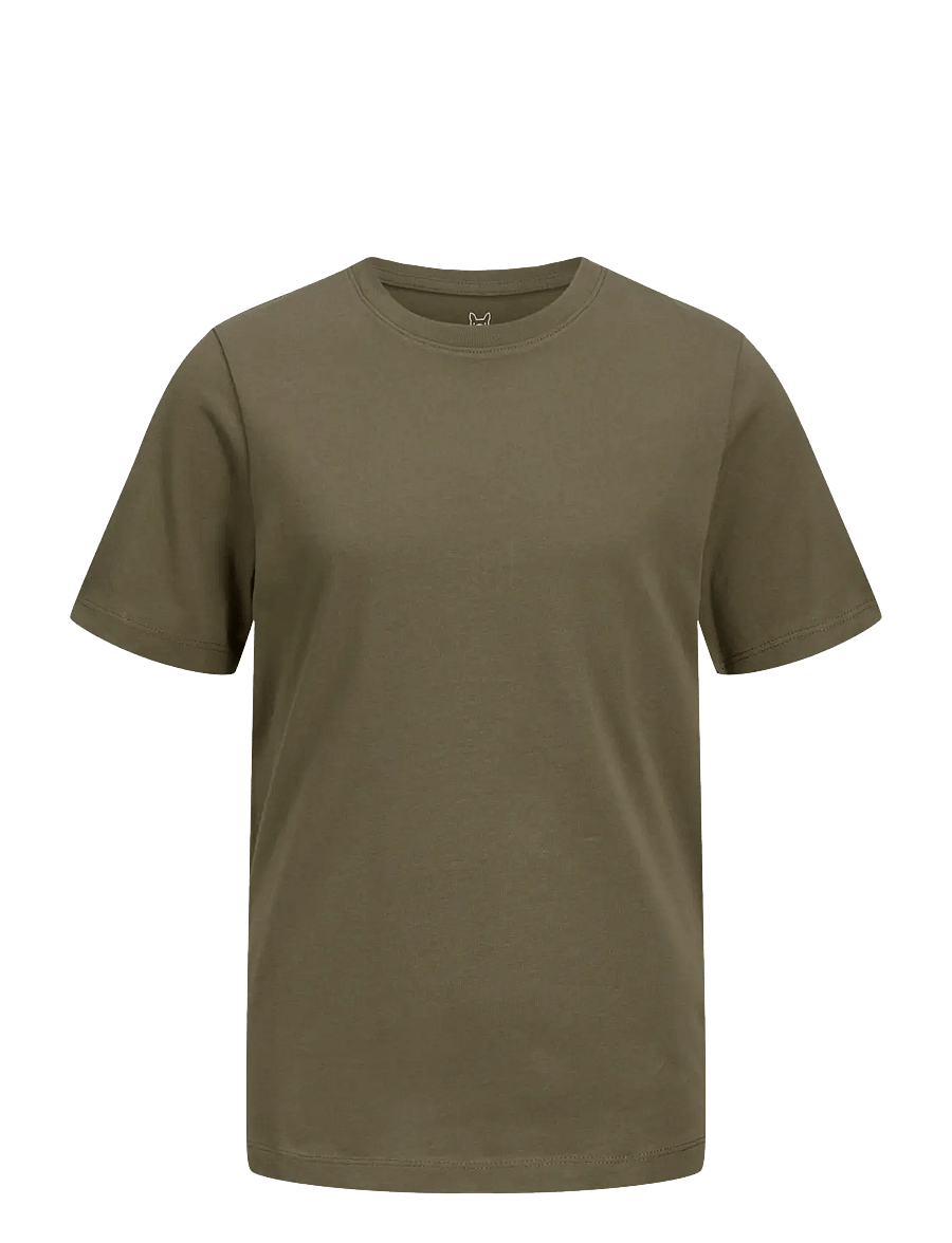 Jack & Jones - JJEORGANIC BASIC TEE SS O-NECK NOOS JNR - kortærmede t-shirts - olive night - 1