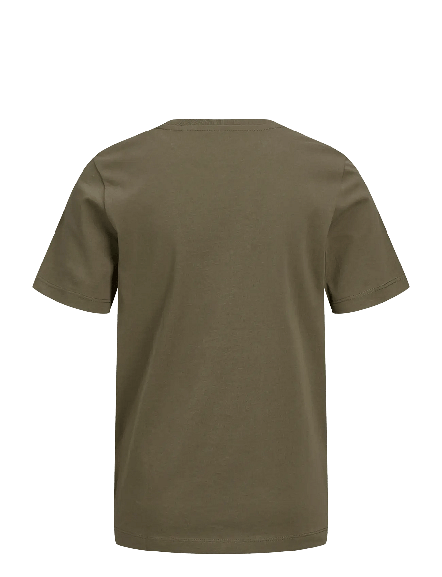 Jack & Jones - JJEORGANIC BASIC TEE SS O-NECK NOOS JNR - kortærmede t-shirts - olive night - 2