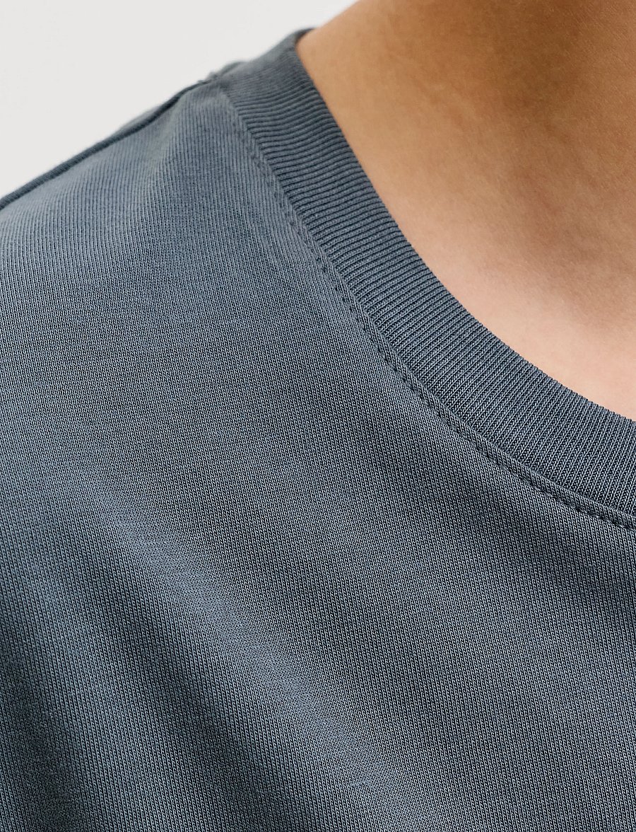 Jack & Jones - JJEORGANIC BASIC TEE SS O-NECK NOOS JNR - kortærmede t-shirts - turbulence - 5