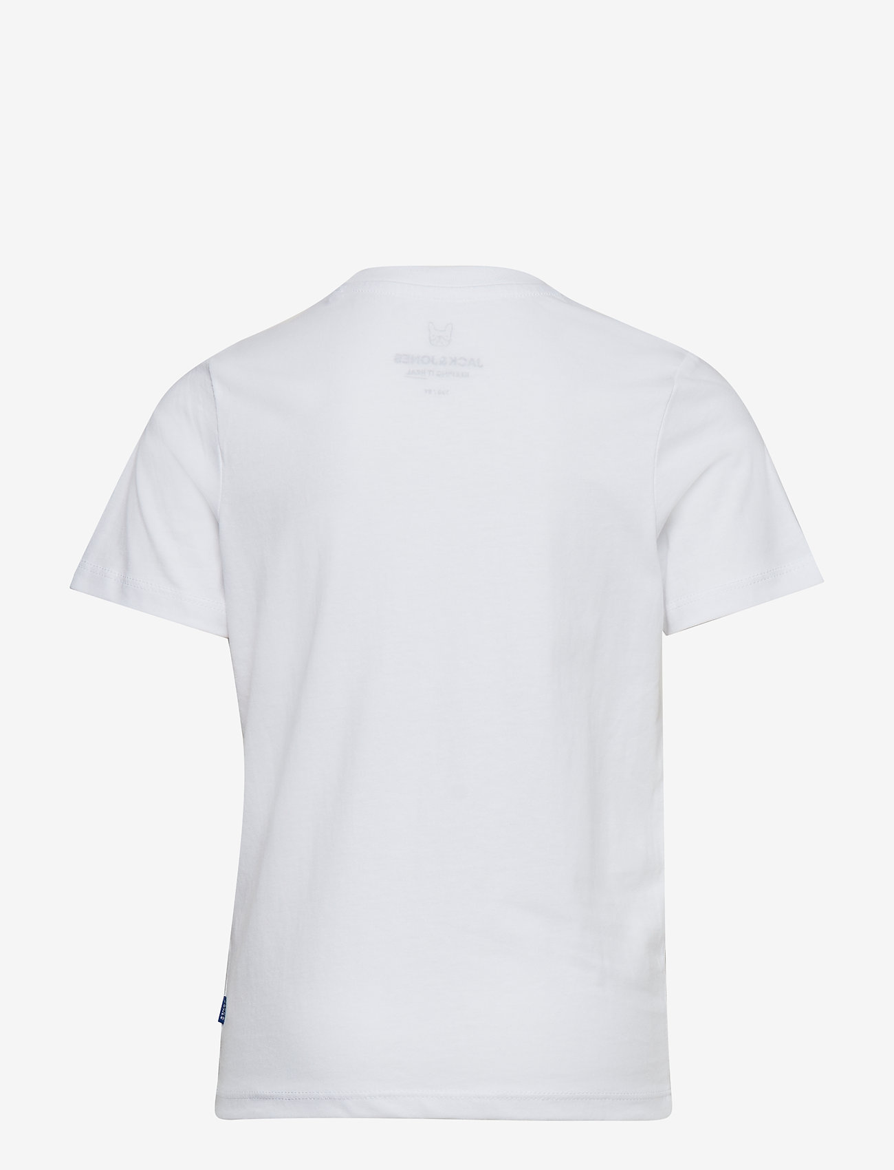 Jack & Jones - JJEORGANIC BASIC TEE SS O-NECK NOOS JNR - t-shirts - white - 1