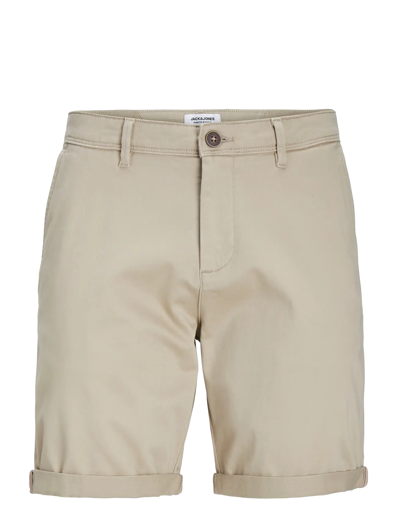 JACK & JONES Jpstbowie Jjshorts Solid Sn Jnr Beige - 170 - Kinder